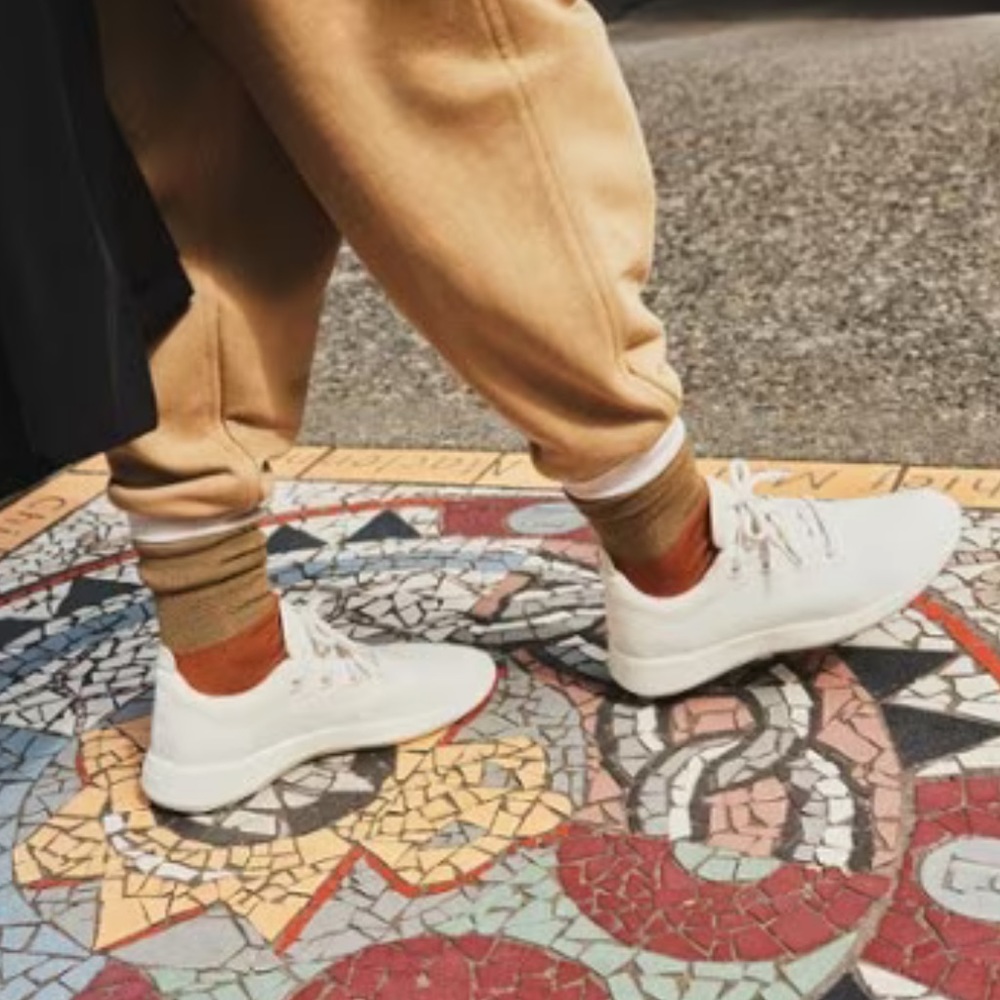 Allbirds Women’s Wool Runner Sneakers Size 10 in Natural White/Cream